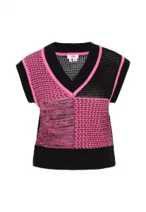 Футболка с принтом Mymo, Black Pink