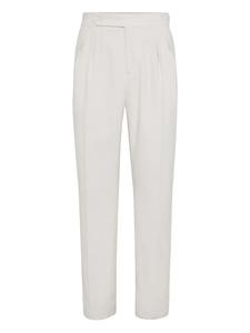 Brunello Cucinelli брюки с карманами, белый