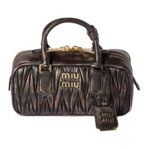 Женская сумка из овчины Coffee MIU MIU, Set (Bag+Dust Bag)