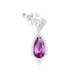 Apm Monaco Серьги из 925 стерлингового серебра женские purple