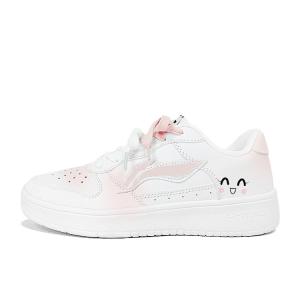 Мужские низкие скейтбордные кроссовки LiNing для понтонных лодок с противоскользящим и износостойким покрытием., белый