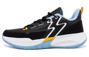 Баскетбольные кроссовки Basketball Shoes Men Low-Top Obsidian Black/Calm Blue 361°