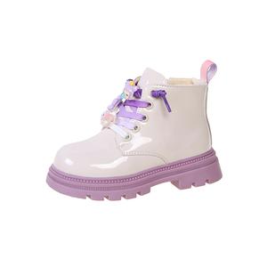 Детские кожаные ботинки для детей TONYBEAR, розовый