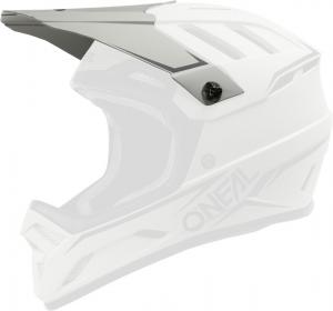 Oneal backflip solid helmet peak, Grey