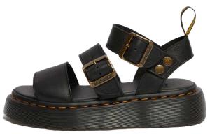 Сандалии Dr. Martens с открытым носком и пряжкой Dr.Martens, черный (размер RU 41)