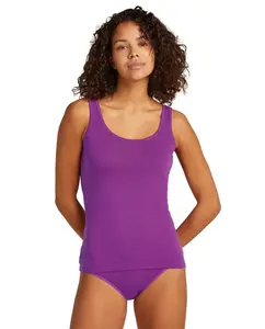 Топы Женские W Siren Tank ICEBREAKER Icebreaker, фиолетовый