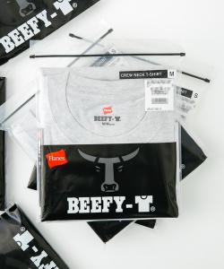 Футболка унисекс однотонная плотная Hanes Beefy, серый