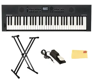 Музыкальная клавиатура Roland GO:KEYS 5 - графит с регулируемой подставкой
