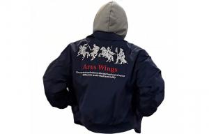 Куртка Unisex Lapel Moderate ZIAREL, темно-синий fleece-lined thickened[removable product]