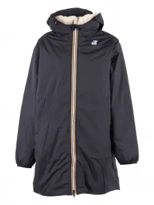 Куртка на молнии с капюшоном K-Way, черный