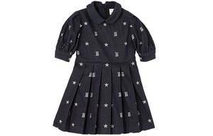 Детское платье Burberry Kids, цвет Dark Blue