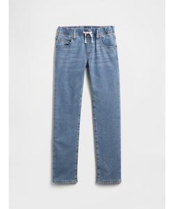 (K) Узкие спортивные штаны-джинсы на резинке (детские)