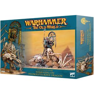 Миниатюра Games Workshop Warhammer The Old World: Tomb Kings of Khemri - Tomb King on Necrolith Bone Dragon