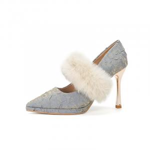 Туфли на тонком каблуке, высокие, 10 см, женские Zubumei, Royal Blue