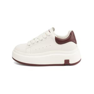 Нескользящие низкие кроссовки для женщин HLA, Beige Red