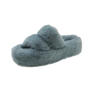 Puppytown Женские бесшумные противоскользящие тапочки с устойчивостью к истиранию - синие, цвет Blue