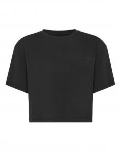 Plein Sport Футболка 'Scratch' в черном цвете