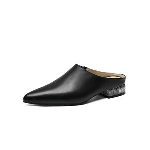 Женские сандалии с закрытым носком, противоскользящие ZHR, Regal Black