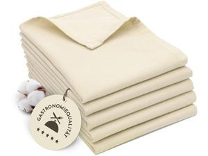 Чайные полотенца набор  Zollner, бежевый