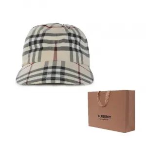 Кепка мужская Burberry, серо-бежевый