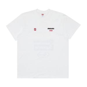 Футболка Supreme x Ducati Logos Tee, белый