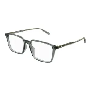 MONTBLANC Acetate прямоугольные очки мужские Gray