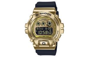 Мужские часы Casio G-Shock Full Metal Gold GM-6900G-9PR, черное золото