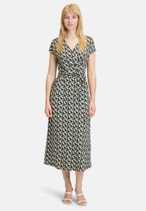 Платье Betty Barclay Jersey dress, Dark Blue Green/Blue