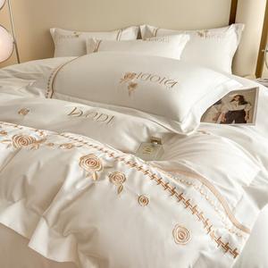 FUANNA Комплект постельного белья 2.0м: пододеяльник 220x240см, простыня, 2 наволочки