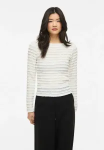 Топ с длинными рукавами vilisabeth ubootausschnitt Vila, Cloud Dancer