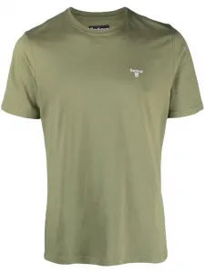 Футболка с вышитым логотипом Barbour, зеленый