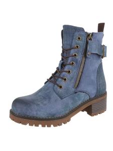 Ital-Design Туфли на высоком каблуке синего цвета