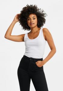 Топ WE Fashion, белый