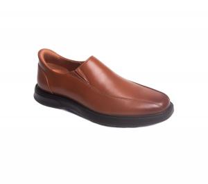 Мужские лоферы Shelby Road Hands-Free Slip On Technology Marc Joseph New York, Cognac napa leather