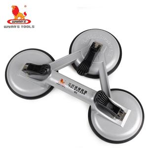 Высокопрочная стеклянная присоска из алюминиевого сплава Wynn, мощная присоска, резиновая присоска с тремя ручками W0213 по индивидуальному заказу Wynns