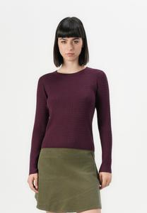 Джемпер Vero Moda VMSILJE O NECK CABLE, Winetasting/Bordeaux