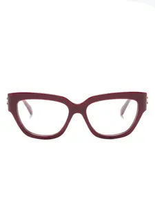 Очки с монограммой Balenciaga Eyewear, красный