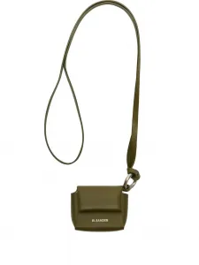 Футляр для AirPods с логотипом Jil Sander, зеленый