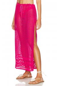 Юбка макси цвета сливы x revolve Agua Bendita, фуксия