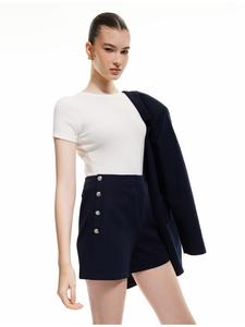 Тканевые шорты KOTON, темно-синий