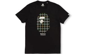 BAPE Barbour Футболка мужская A Bathing Ape, зеленый