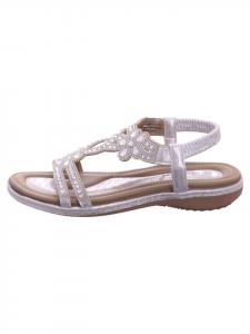 Женские спортивные сандалии на плоской подошве. Разноцветные женские сандалии. Esgano