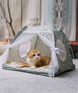 Палатка-лежанка для домашних животных Aimoha Home, цвет Green