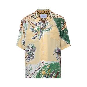 Рубашка Rhude Palmina Silk Shirt, разноцветный