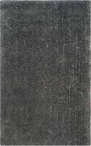 Ковер SAFAVIEH, 61 x 92 см, Luxe Shag Collection Grey SGX160C ручной работы Glam сверхтолстый декоративный