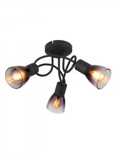 Потолочный светильник "SATELLA" черного цвета Globo lighting