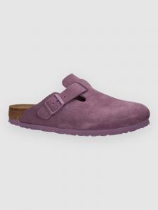 Сандалии Birkenstock Boston Suede Leather Sandalen, mauve