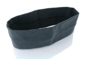 Повязка на голову из спортивной ткани серого цвета Jubileo