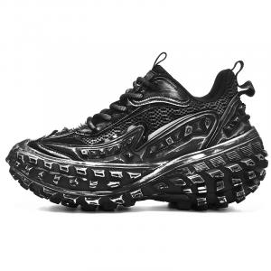 B.Duck Нескользящие и износостойкие низкие кроссовки, увеличивающие рост, унисекс, черные