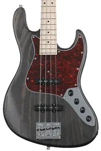 Бас-гитара Sadowsky MetroLine 21 лад Vintage J/J, корпус из паучьей ольхи, 4-струнный - Nirvana Black Transparent Satin